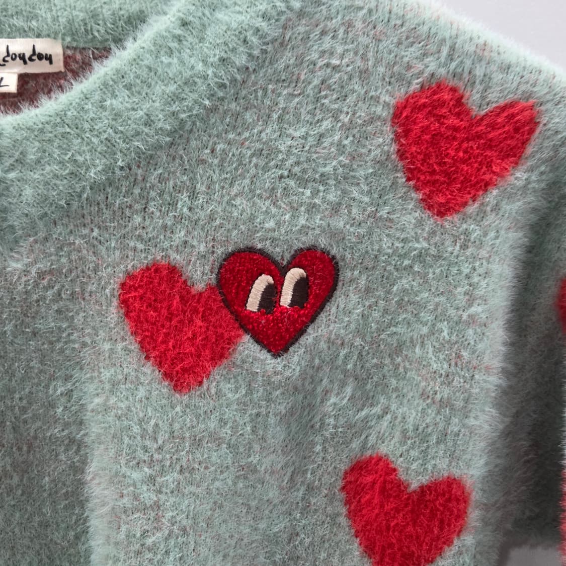 리미떼두두 키즈 앙고라 니트 L 상품이미지2