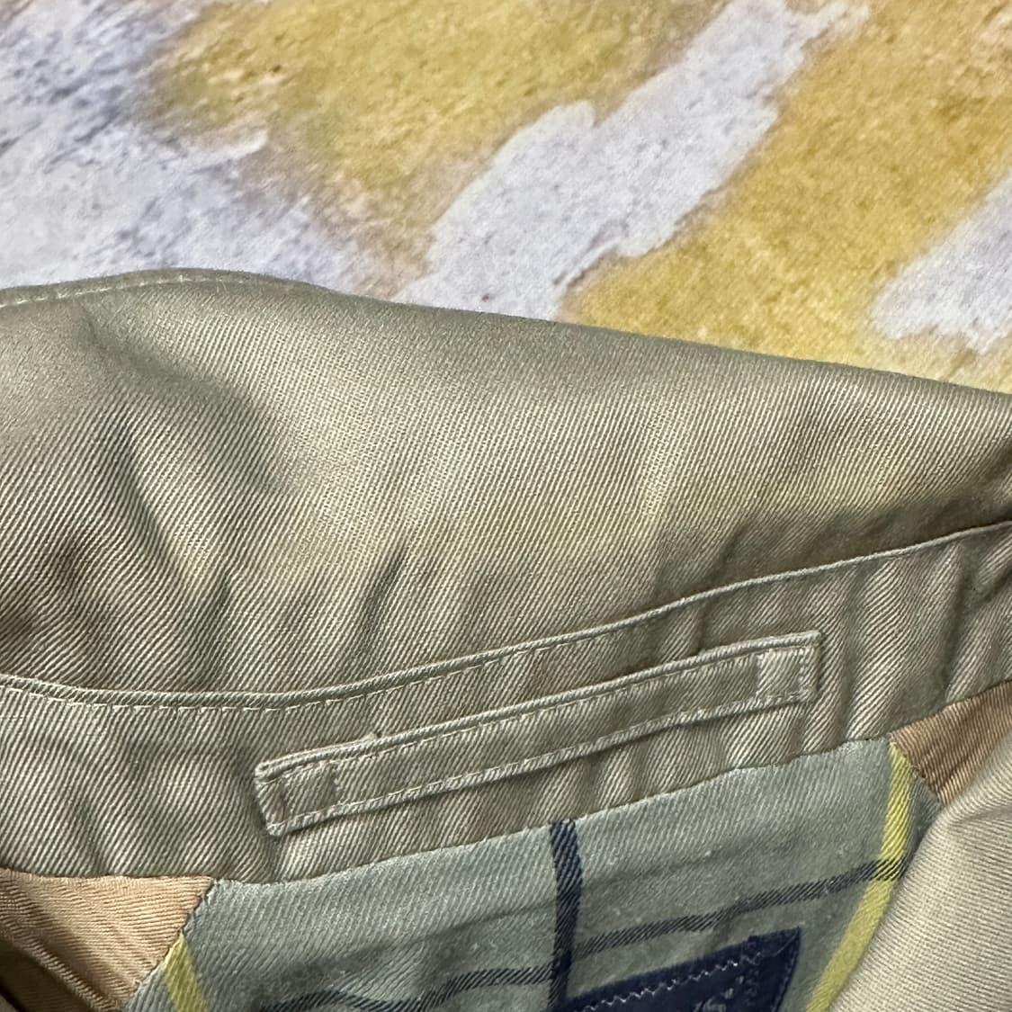 버버리 리메이크 정품 베이지 자켓  상품이미지8