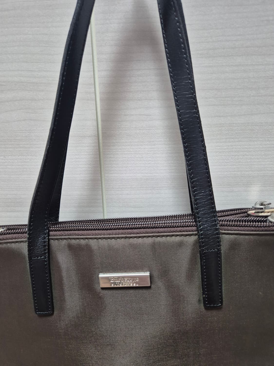 (정품) BURBERRY 버버리 숄더백 노바체크 블랙 가방 토트백 상품이미지3