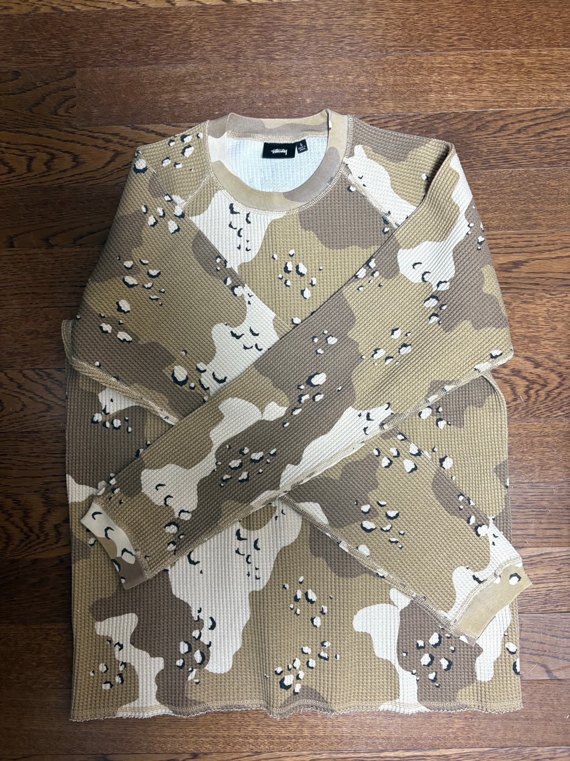 스투시 레글런 롱슬리브 L 카모 상품이미지4