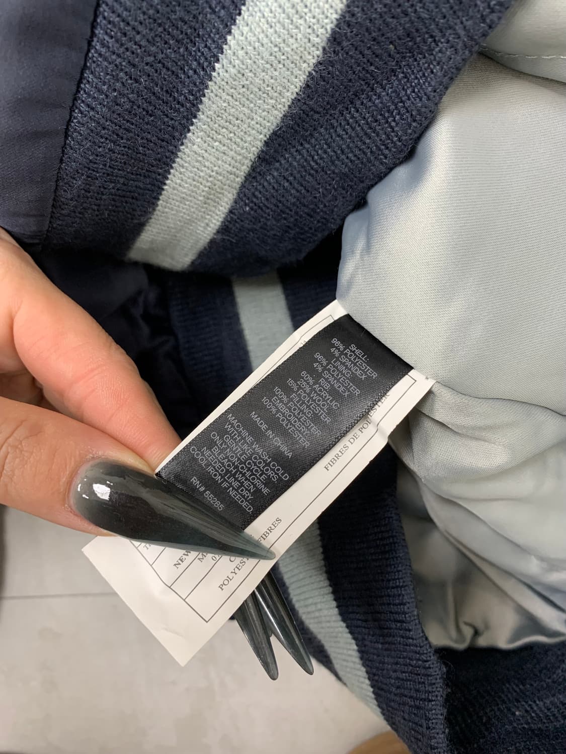 Express 자수 디테일 스카쟌 #201 상품이미지6