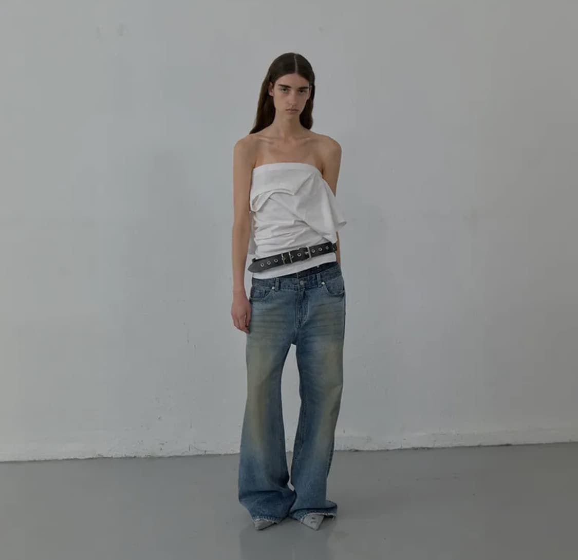 구해요 Lcdc 컷아웃 티셔츠 BACK CUT-OUT T-SHIRT 상품이미지1