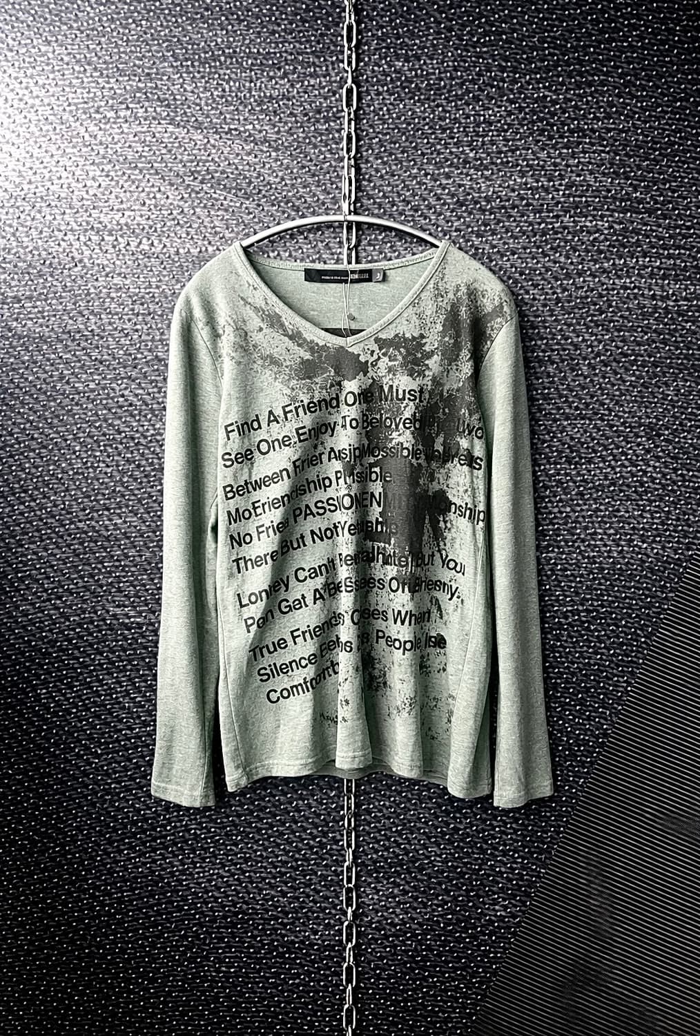 Schlussel 레터링 맨투맨 상품이미지1