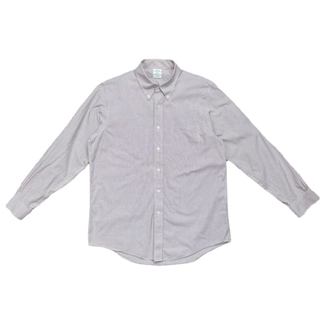 BROOKS BROTHERS 체크 셔츠 16 1/2 상품이미지1