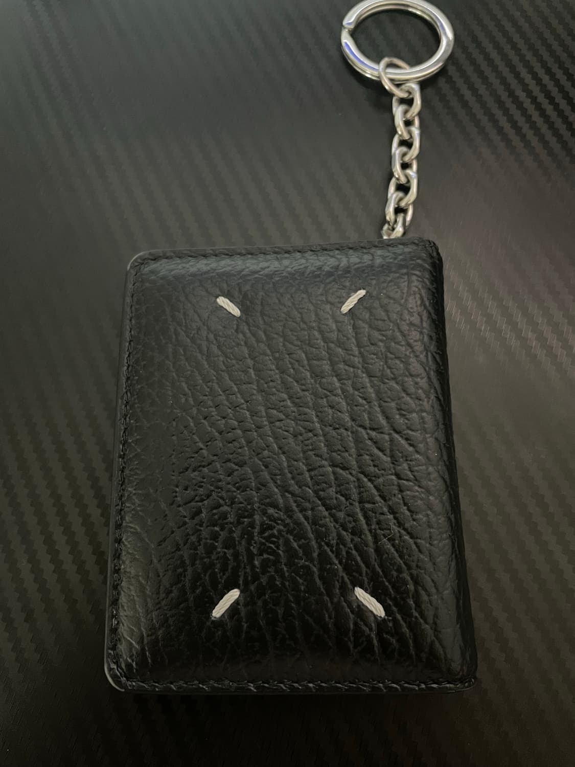 메종 마르지엘라 키링 지갑 블랙 상품이미지1