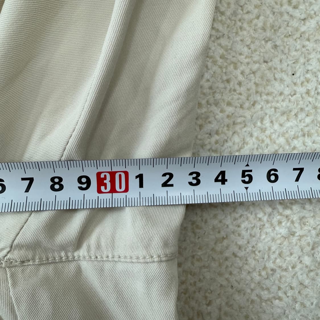 [34] 헤지스 남성 일자 치노 팬츠 면바지 아이보리 3699 상품이미지7