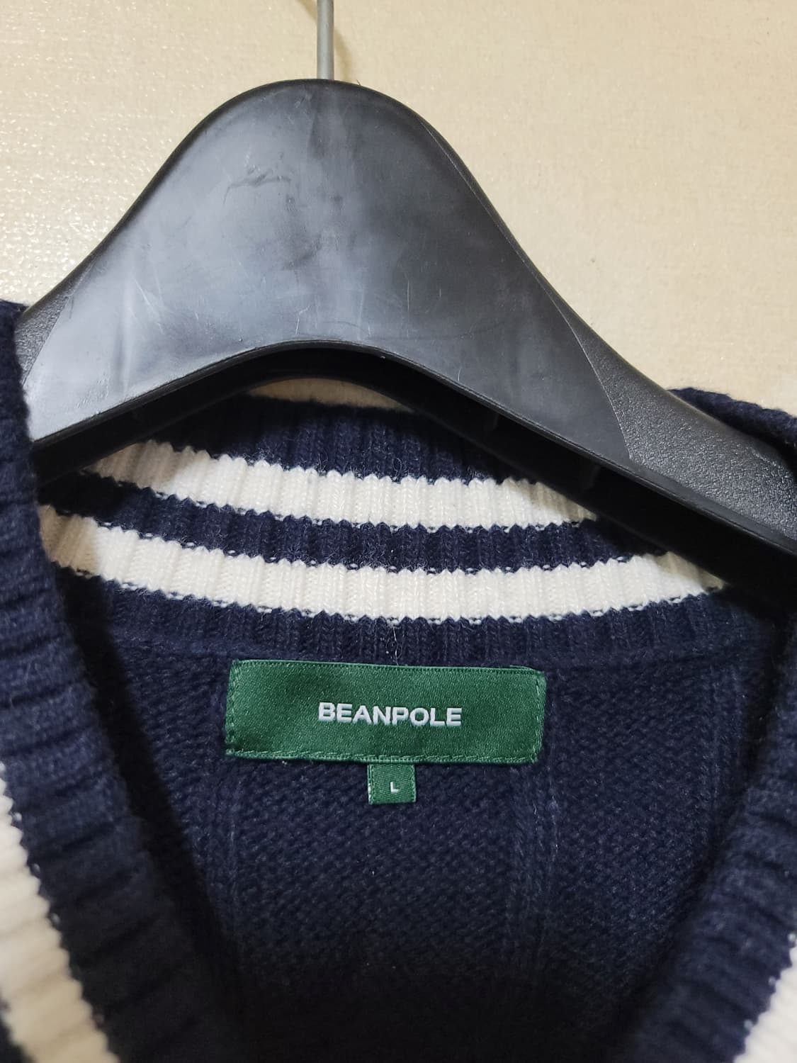 빈폴 브이넥 케이블 베스트 상품이미지6