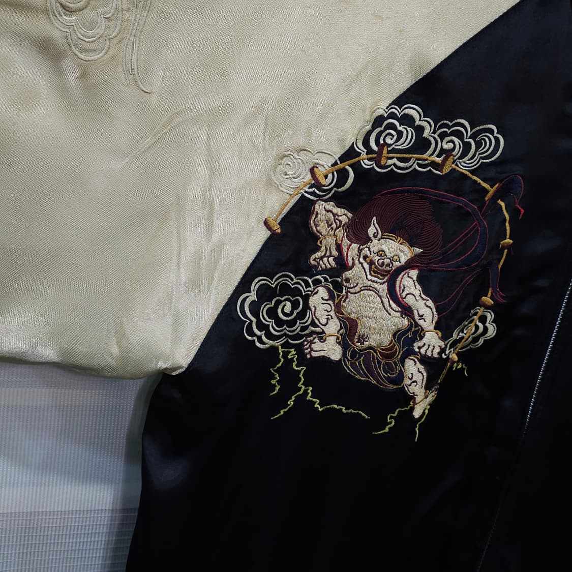 백화요란 양면 리버시블 스카잔 자켓- L 상품이미지3