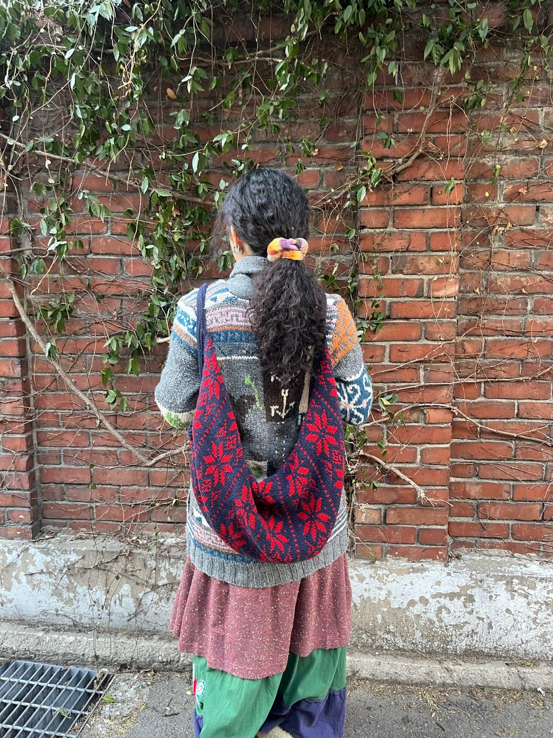 Beams boy 뜨개질 토트&백팩 상품이미지4