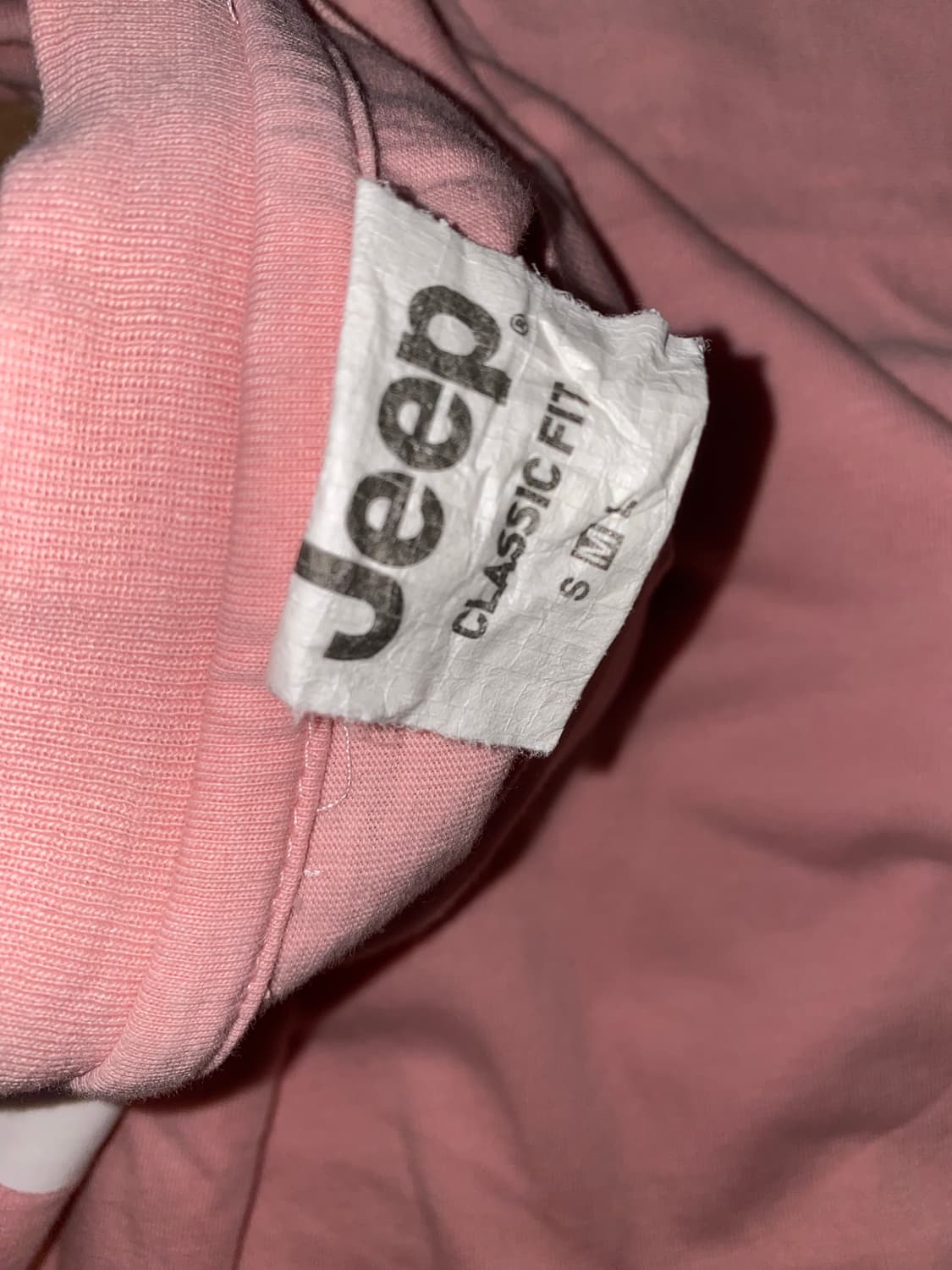지프 jeep 딸기우유 반팔 티셔츠 m 상품이미지2