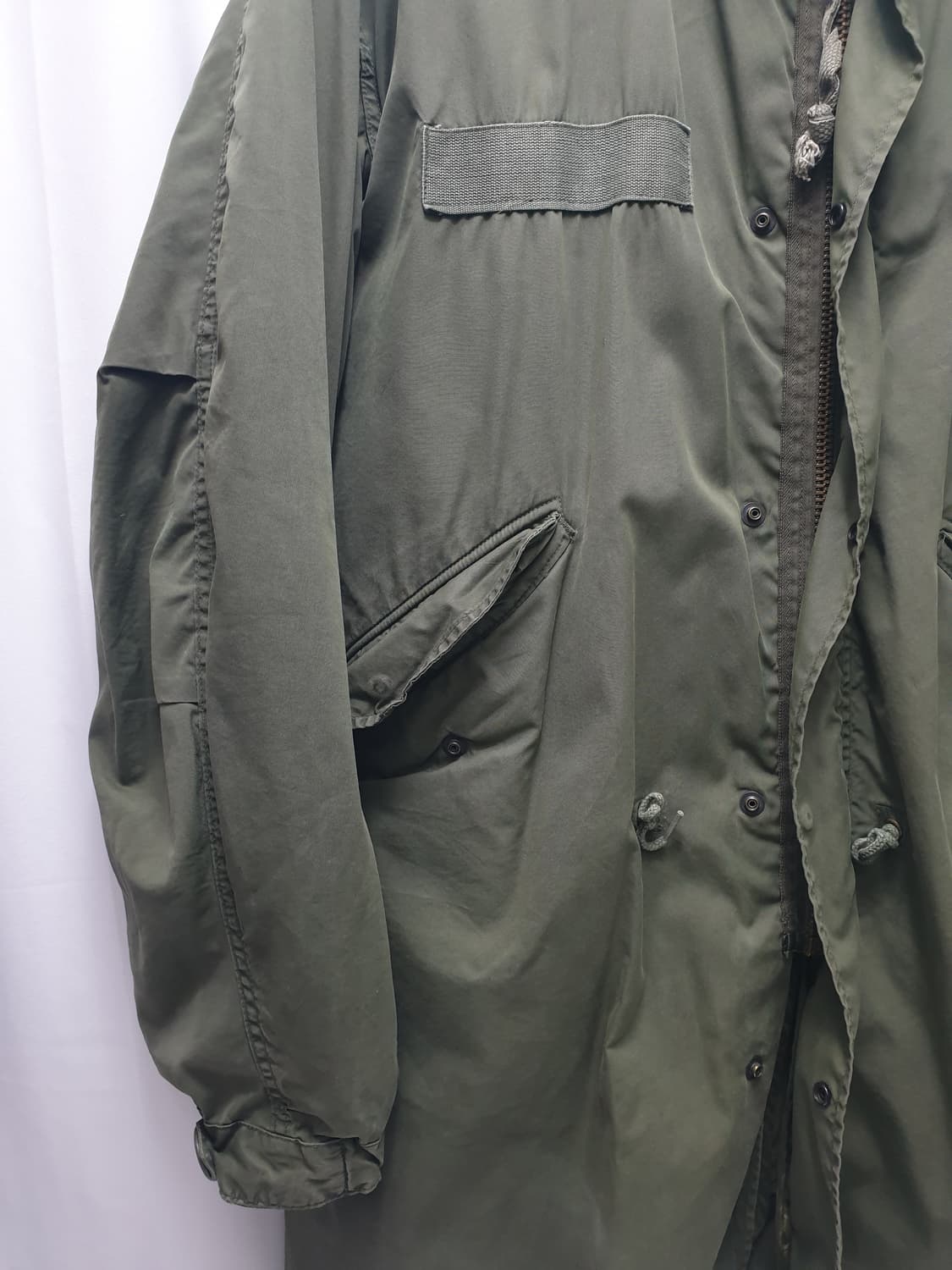 오리지널 밀리터리 M65 피쉬테일 야상 외피+내피 상품이미지4