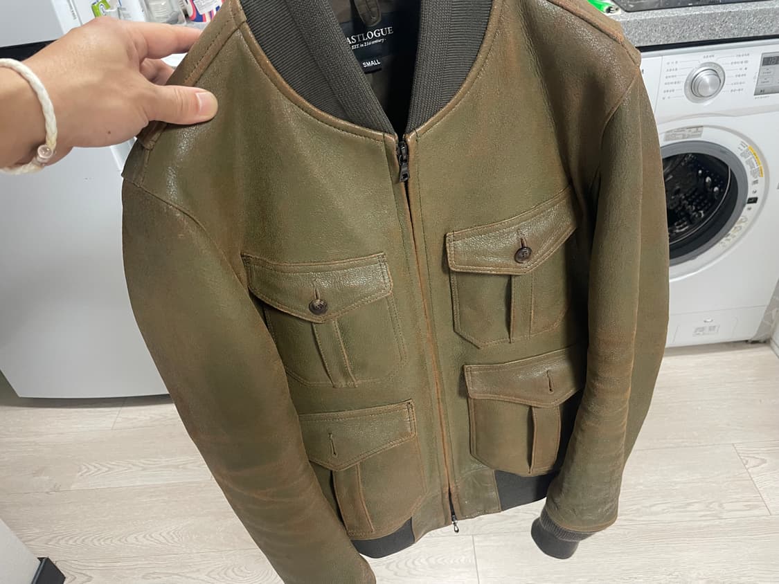 이스트로그 레더자켓 상품이미지1