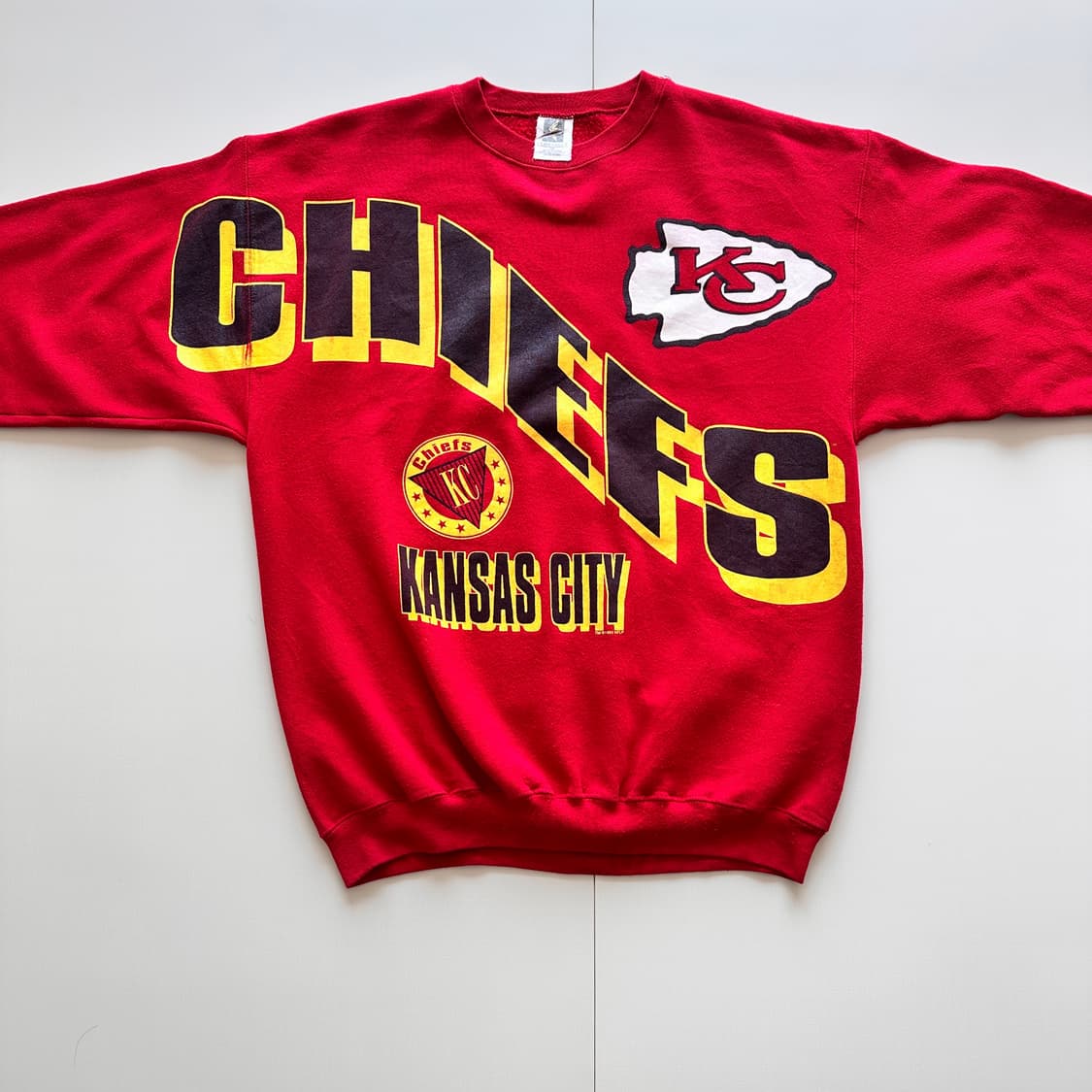 93년 캔자스시티 치프스 맨투맨 (L) MADE IN USA NFL 공식 상품이미지1