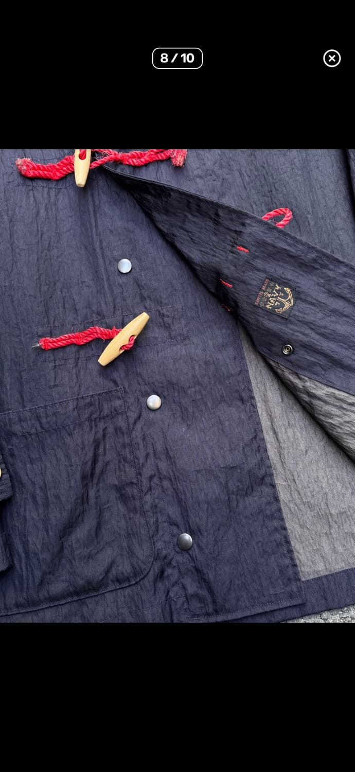 캐피탈 네이비 더플 토글 후드자켓 상품이미지8