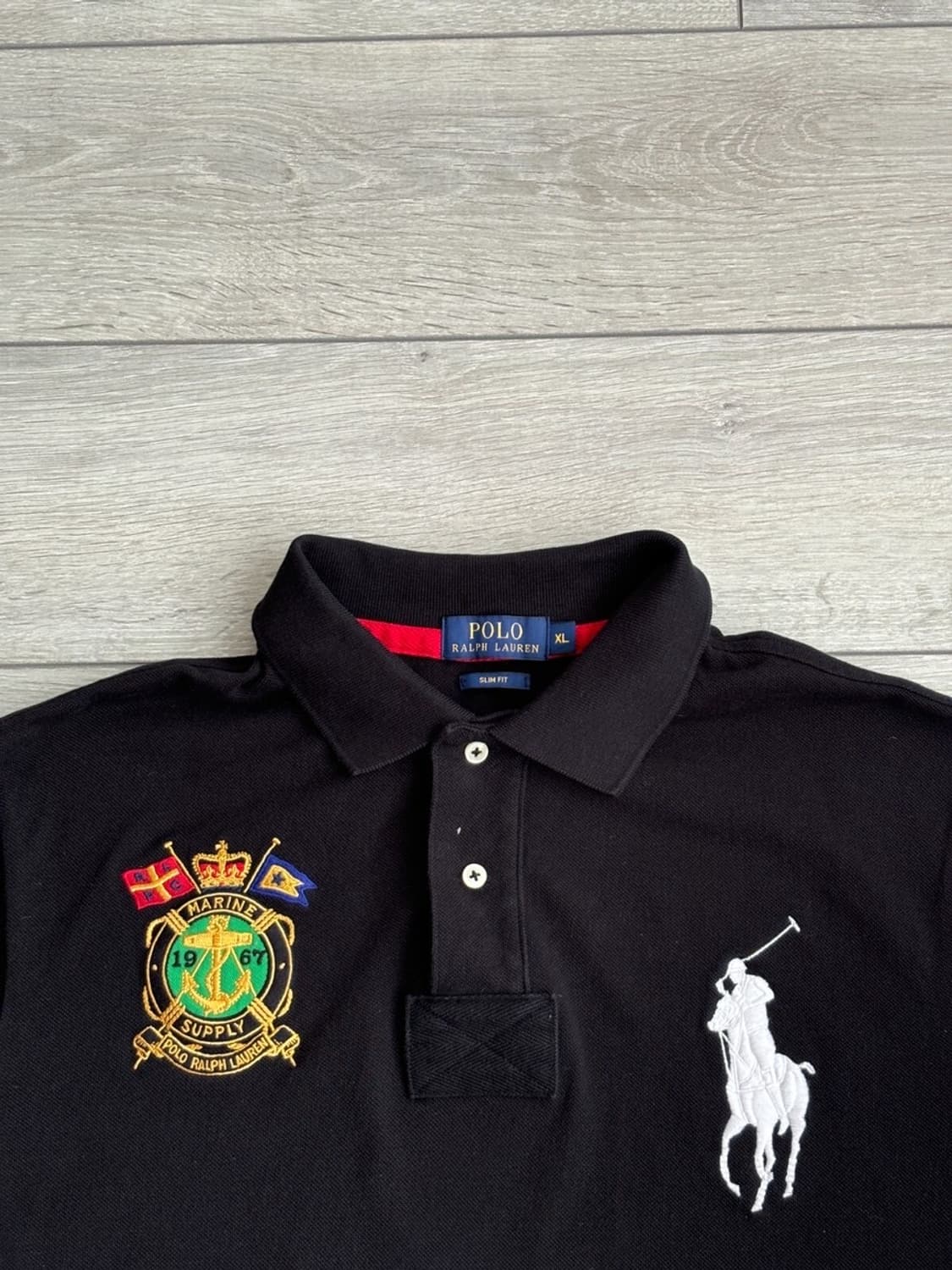 폴로 랄프 로렌 마린 서플라이 빅 포니 폴로 셔츠 상품이미지3