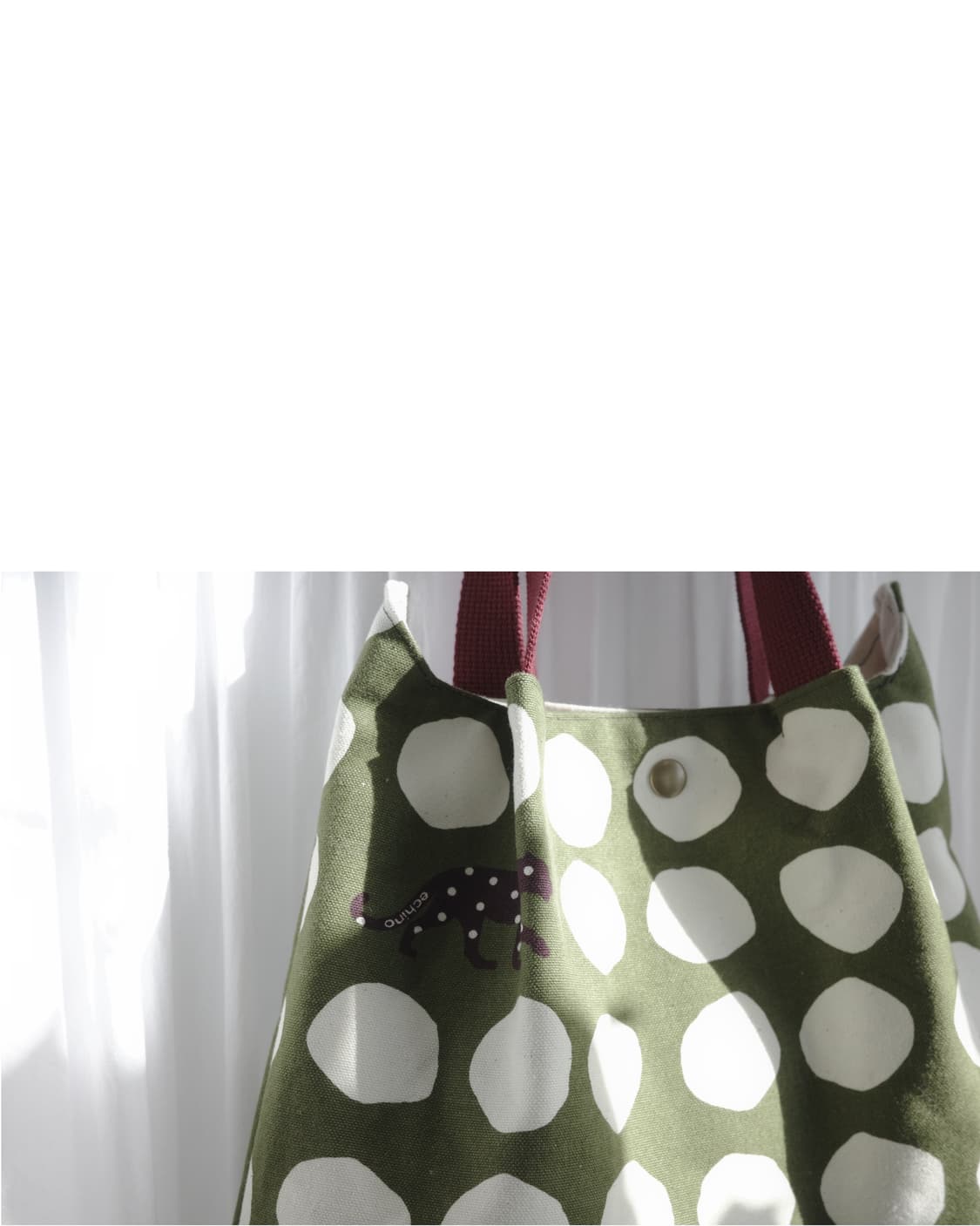 Dot cats cotton bag 상품이미지2