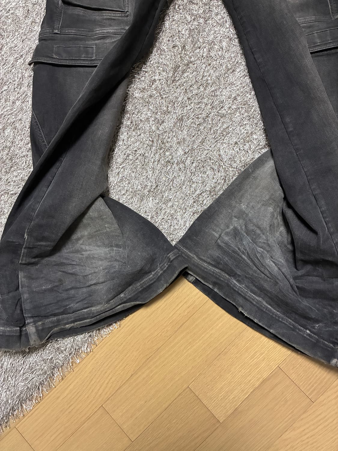 릭오웬스 다크쉐도우 점보 카고 팬츠 s  상품이미지3