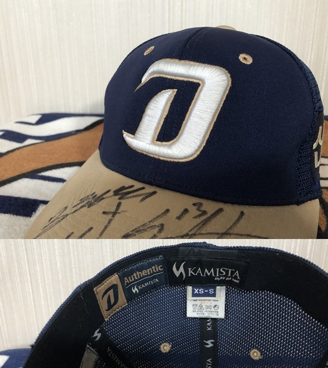 KBO 카미스타 NC다이노스 어센틱모자/싸인캡 XS-S 상품이미지5