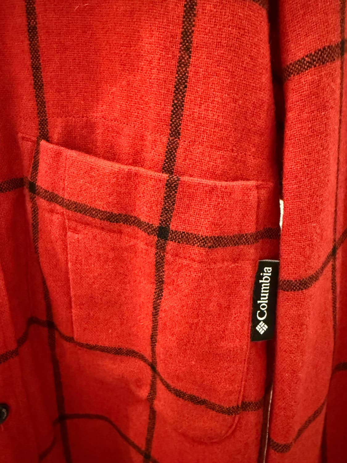 columbia 레드체크셔츠 xl 상품이미지4