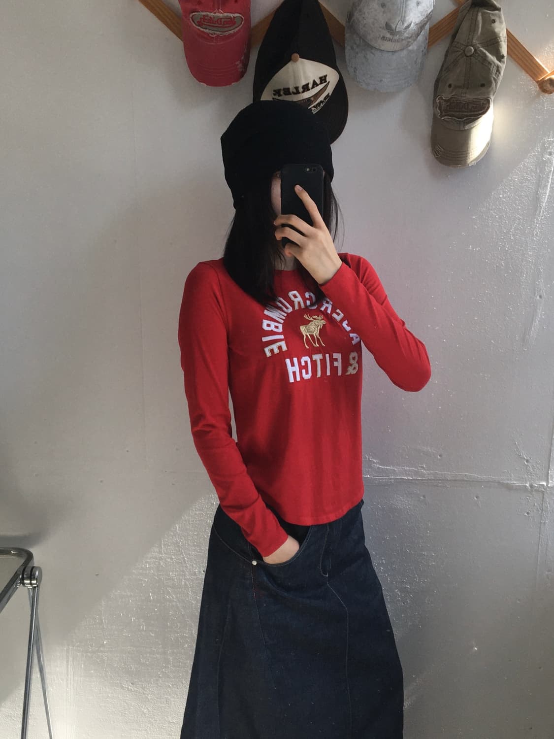 아베크롬비 스펠자수 롱슬리브 상품이미지2