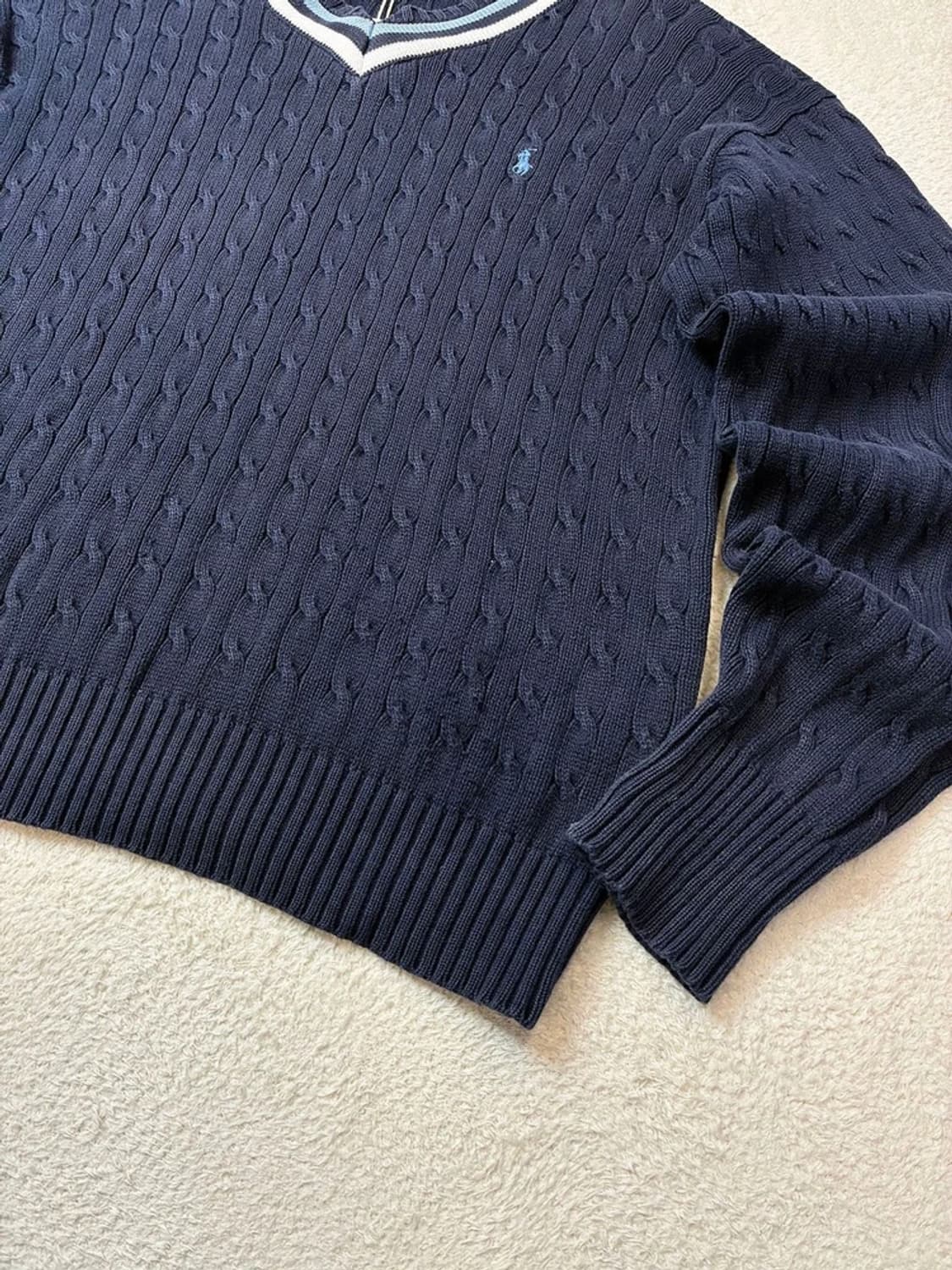 폴로 랄프로렌 90's 꽈배기 크리켓 니트 PN5948    상품이미지4