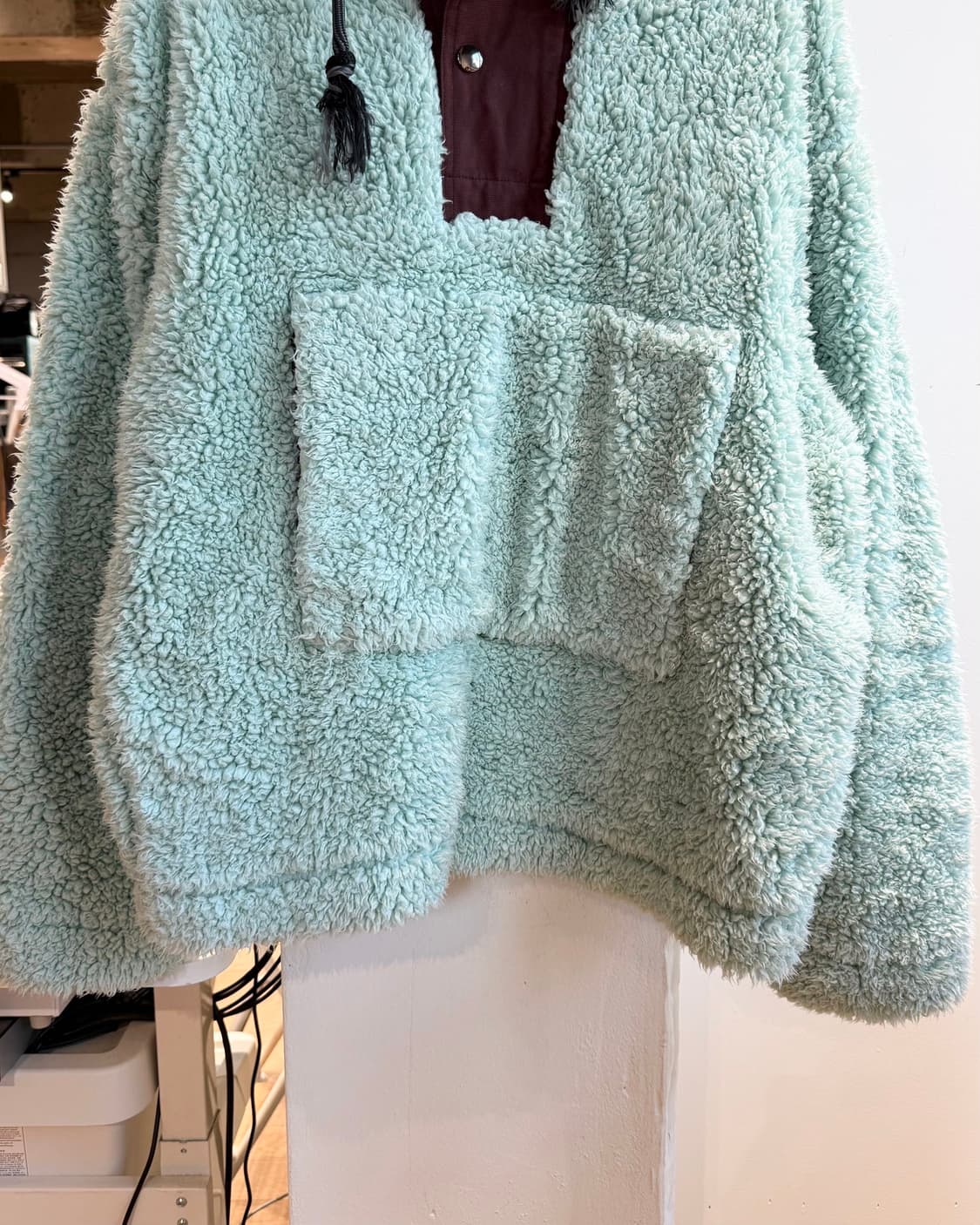 아크네 스튜디오 민트 풀오버 후디 플리스  상품이미지6