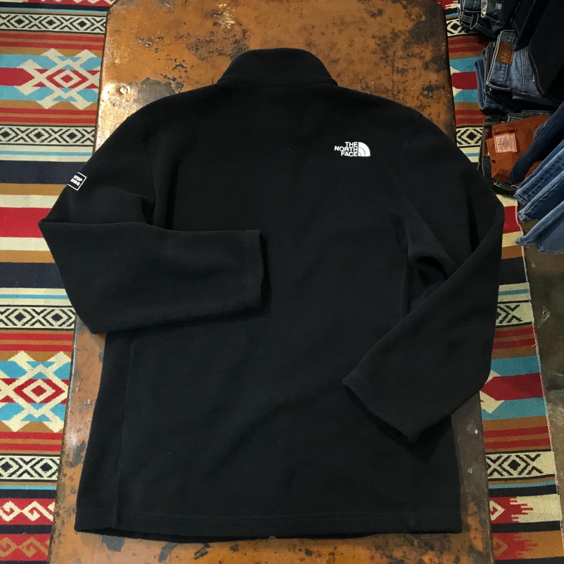 노스페이스 블랙 집업 플리스 자켓 남성  105 사이즈 상품이미지7