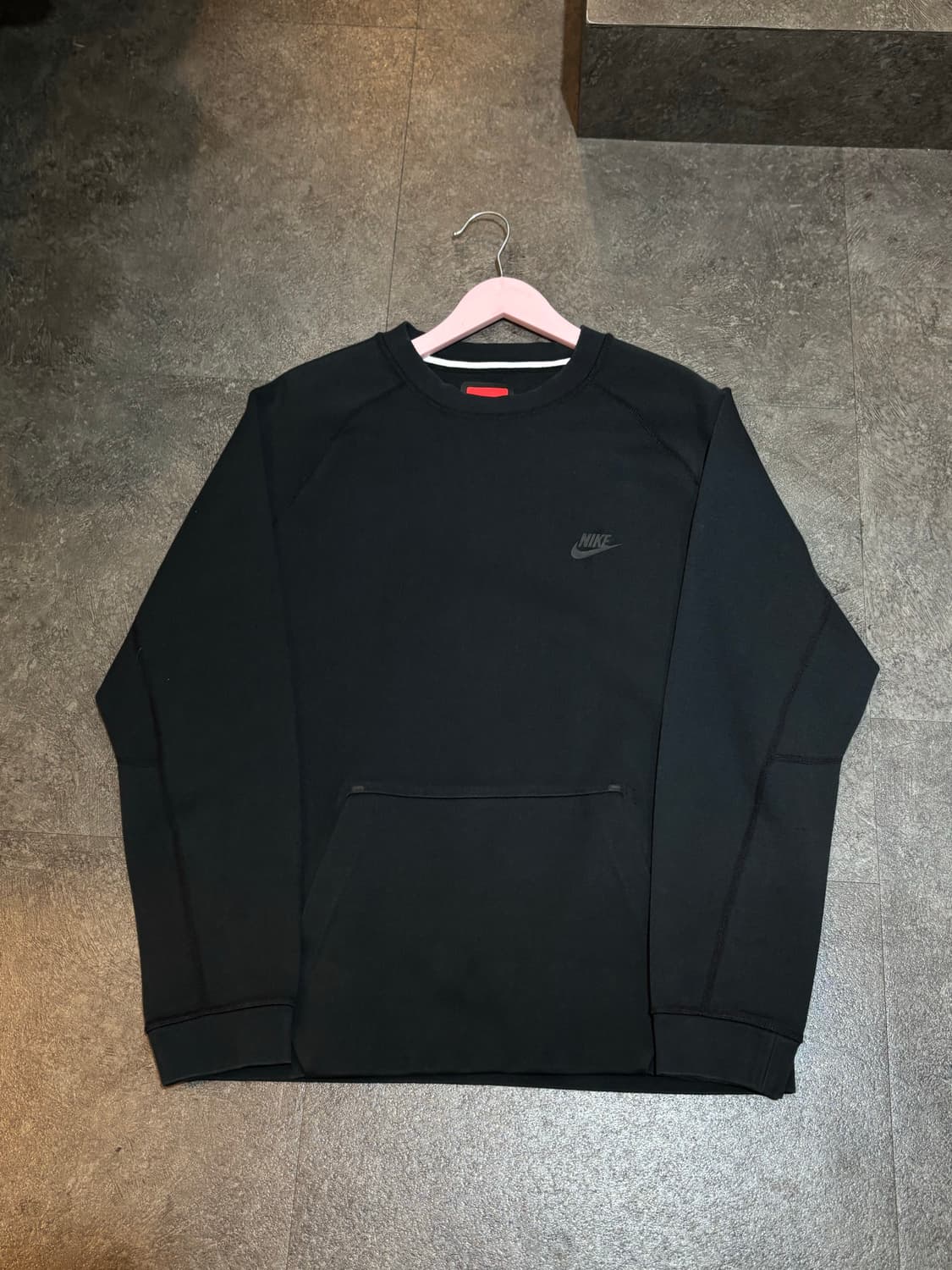 나이키 테크팩 맨투맨 블랙 105사이즈 상품이미지2