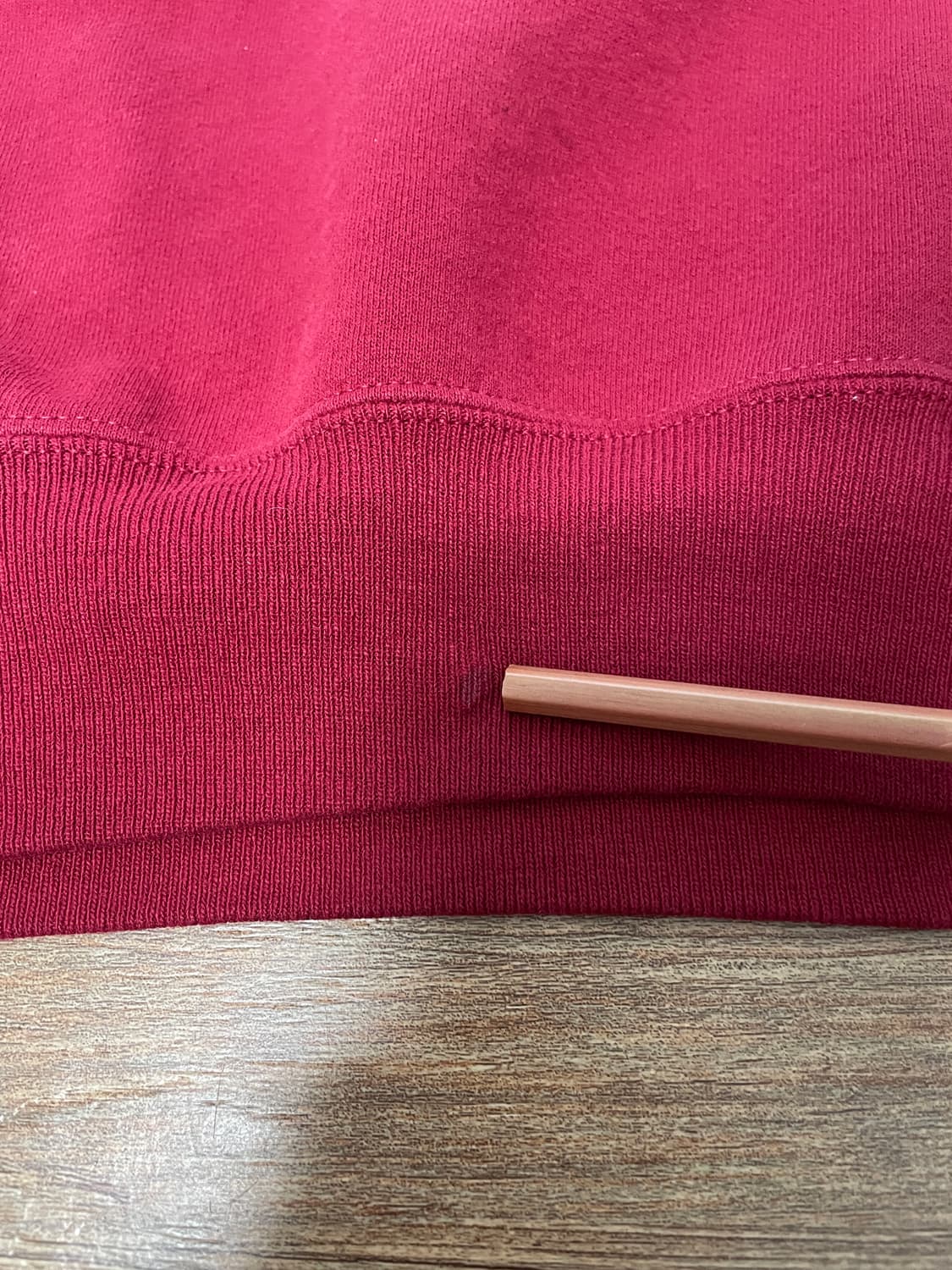 90s 러셀 애슬레틱 스웻셔츠 버건디 미제🇺🇸 상품이미지3