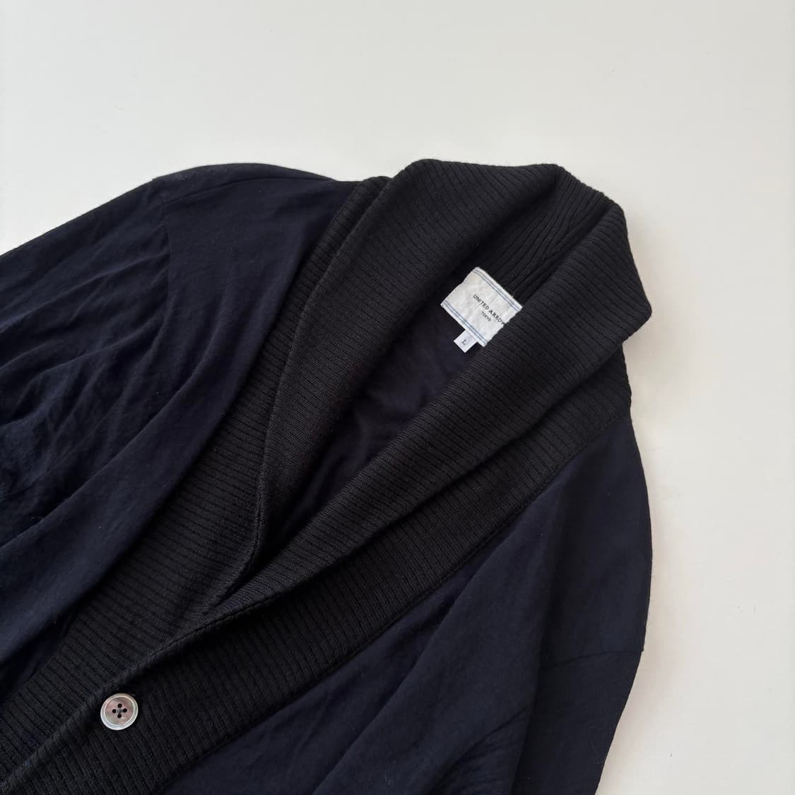 유나이티드 애로우스 숄 칼라 시어 가디건 상품이미지2