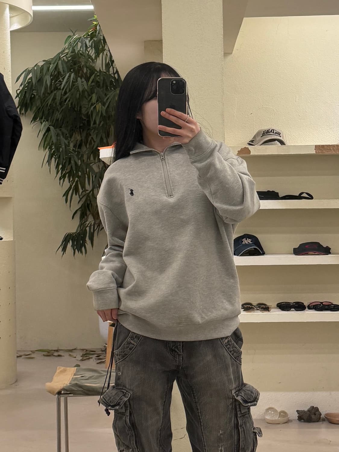 폴로 랄프로렌 포니 반집업 맨투맨 U247 상품이미지1