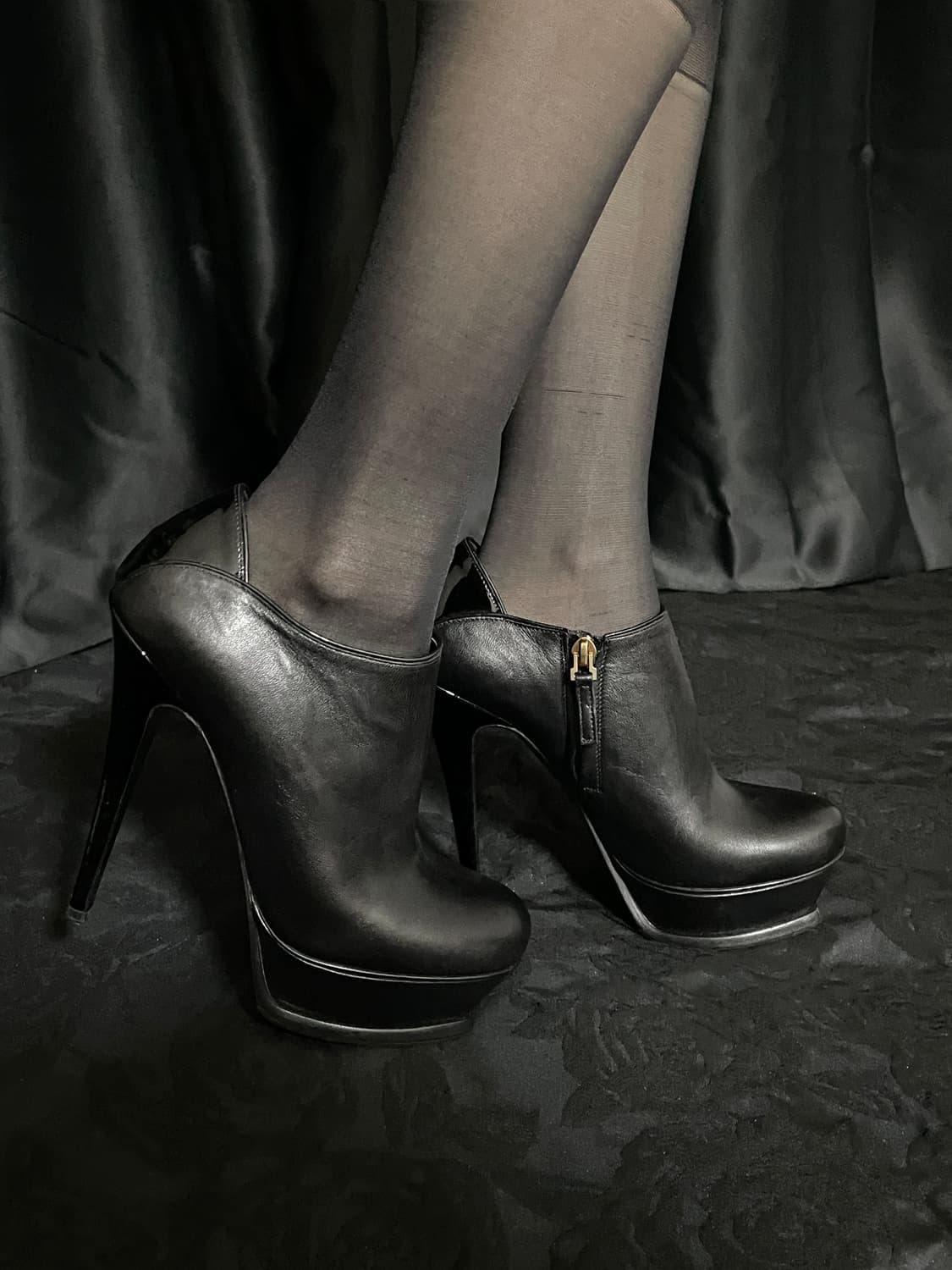 YSL Leather Pumps High-Heel 상품이미지3