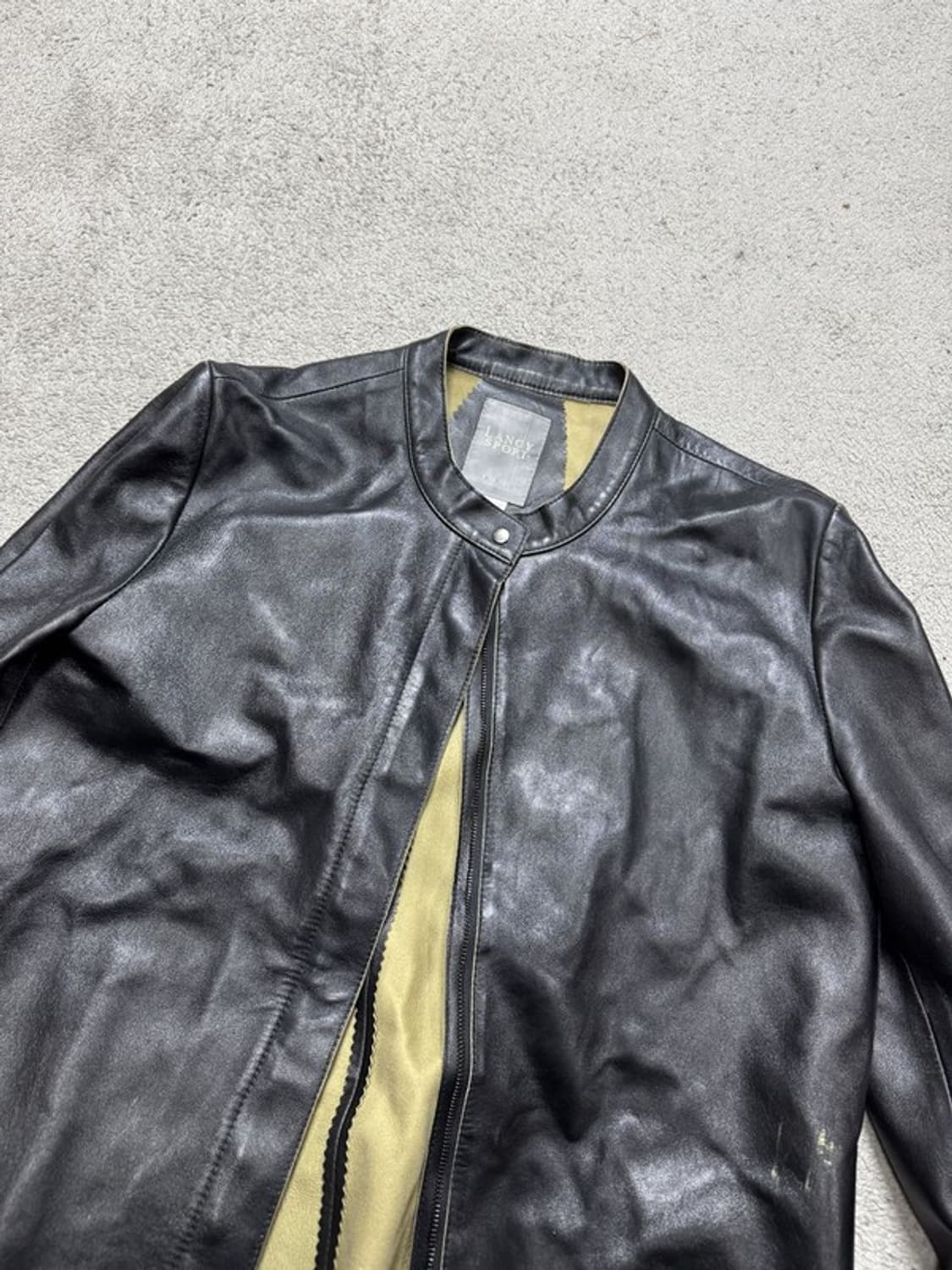 LANCY SPORT 양가죽 자켓  상품이미지3
