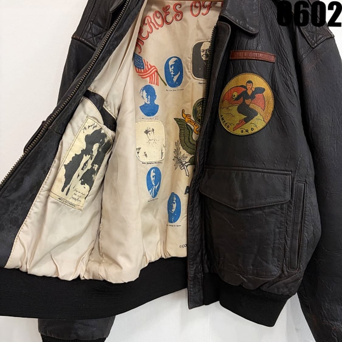 아비렉스 A-2 플라이트 자켓 XL 0602 상품이미지8