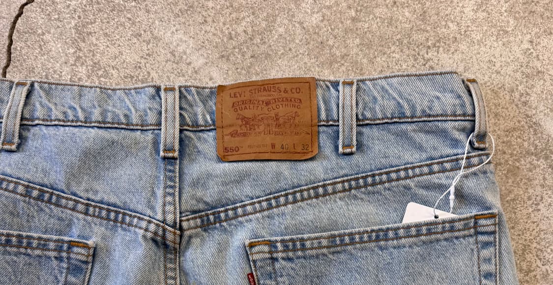 90s 리바이스 550 made in usa 상품이미지6