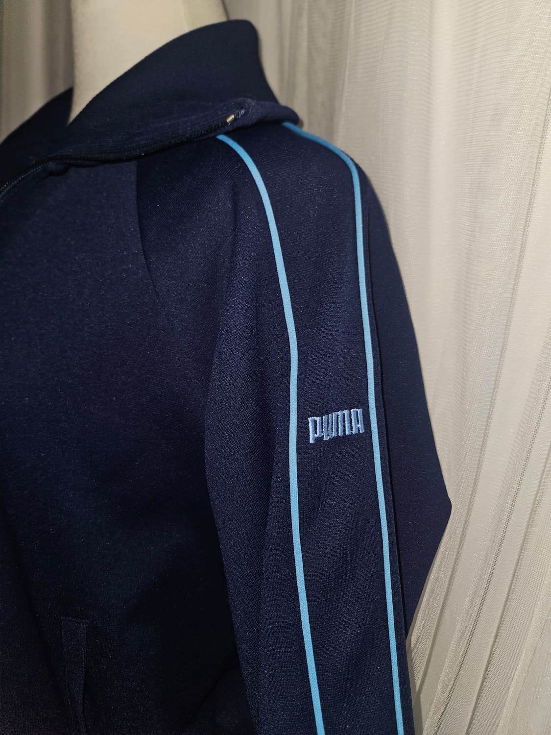 빈티지 퓨마 네이비 집업 상품이미지4