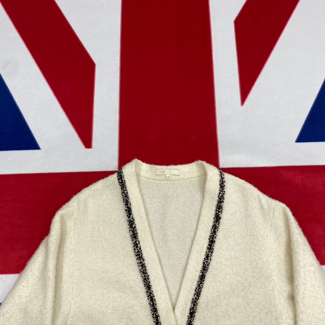 마쥬 가디건 실측 여성55-66 상품이미지2