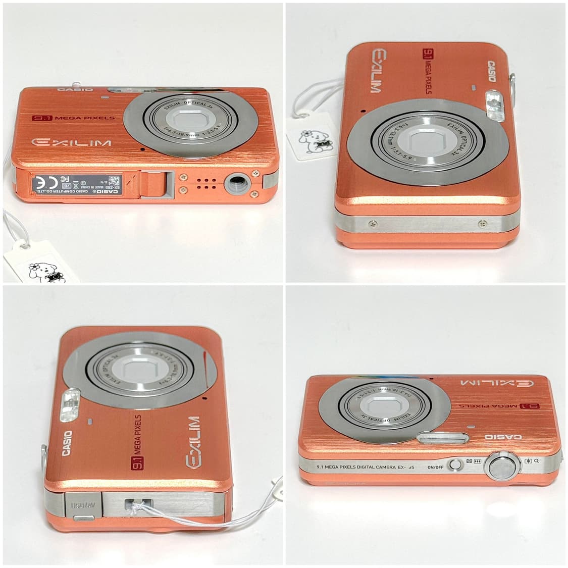 카시오 엑슬림 Z85 오렌지 빈티지디카 상품이미지3