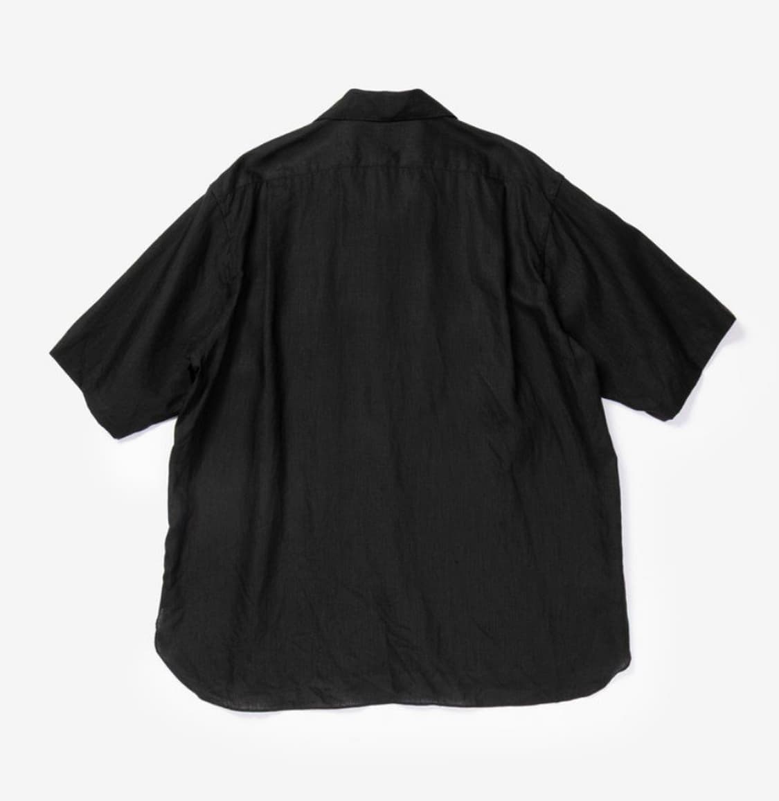 Calmlence 캄렌스 26ss  린넨 SHIRT - Black 상품이미지2