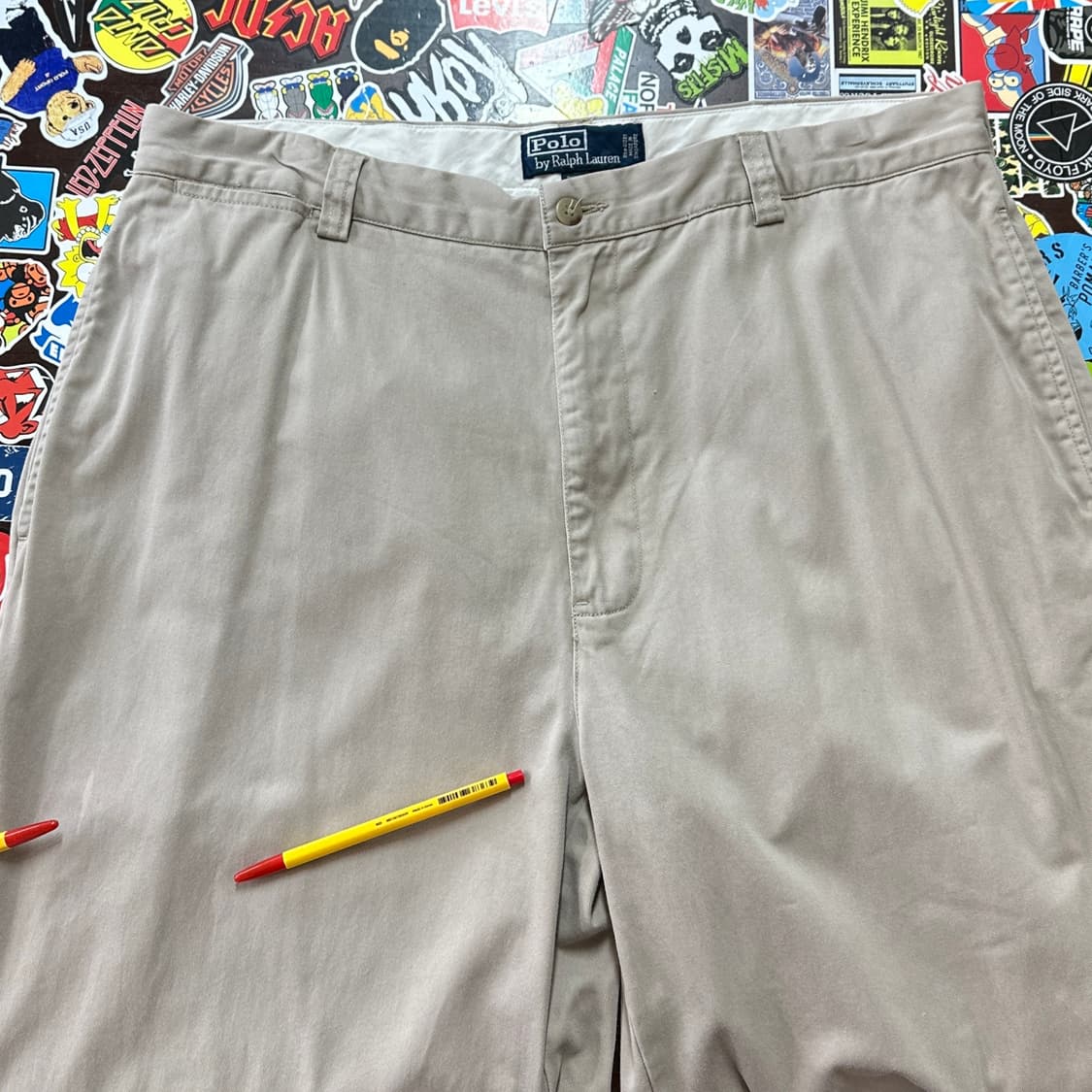 90s 폴로 랄프로렌 필립 치노 팬츠 36X32 상품이미지4