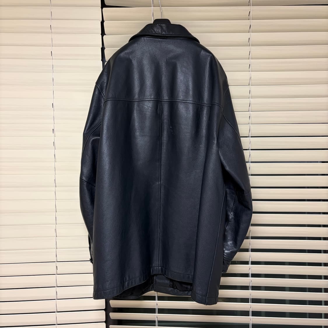 90s 올드 갭 GAP 카우 하이드 레더 카코트 레더 자켓 XL 상품이미지8