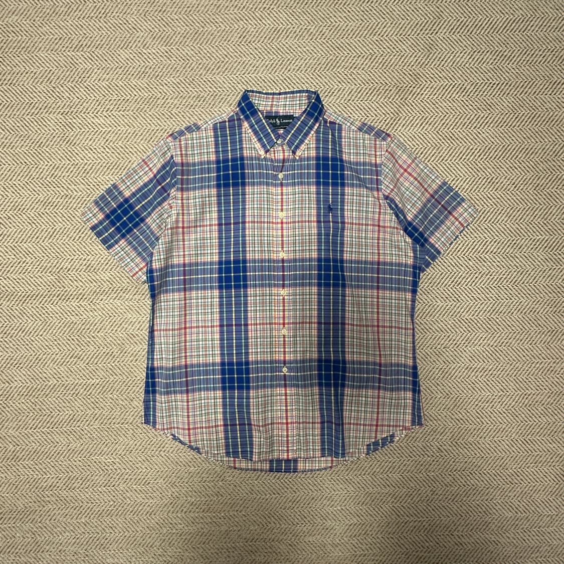 POLO RALPH LAUREN half shirt check 상품이미지1