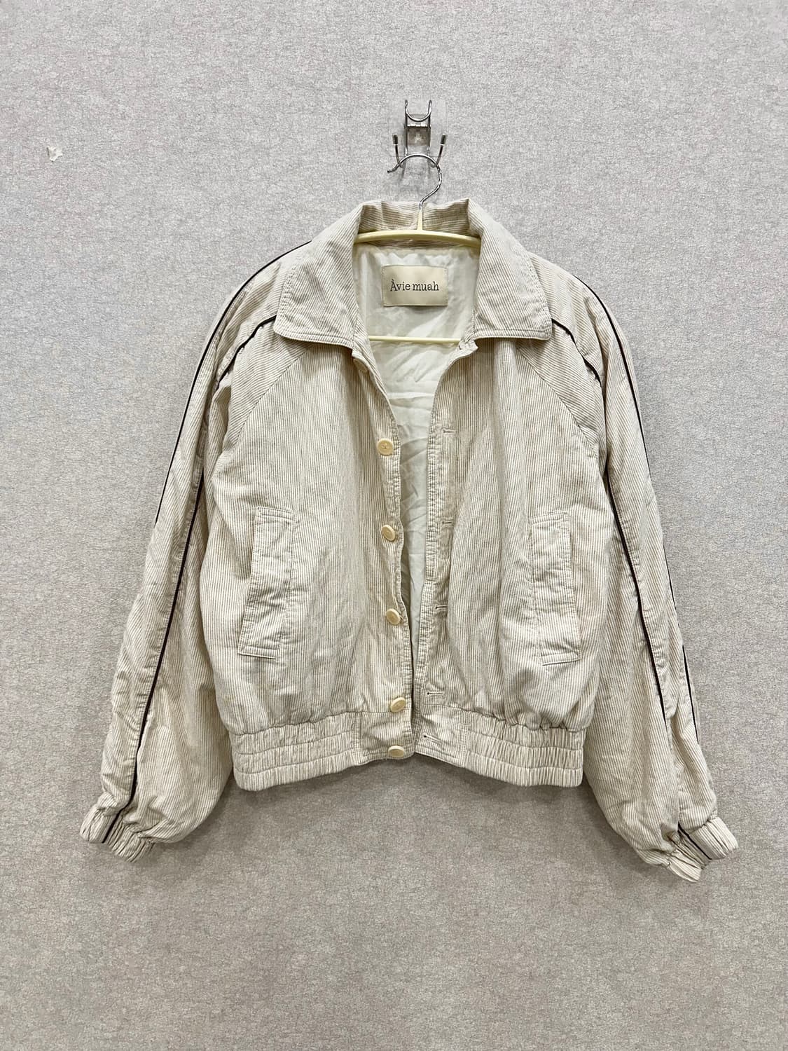 아비에무아 스트라이프 블루종 상품이미지2