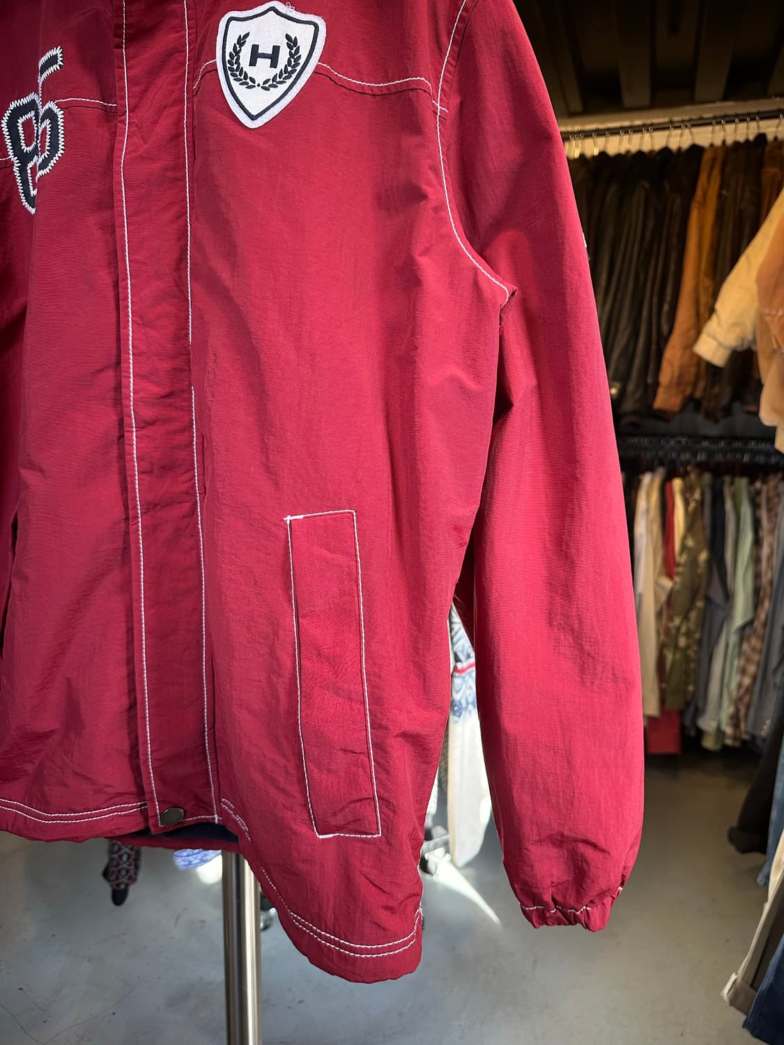 타미힐피거 올드스쿨 후리스 라이닝 트랙 자켓 상품이미지4