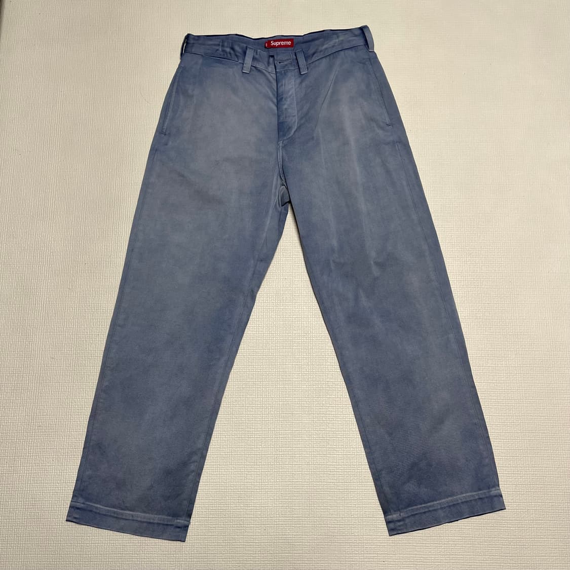 슈프림 핀업걸 치노 팬츠 워시드 네이비 상품이미지3