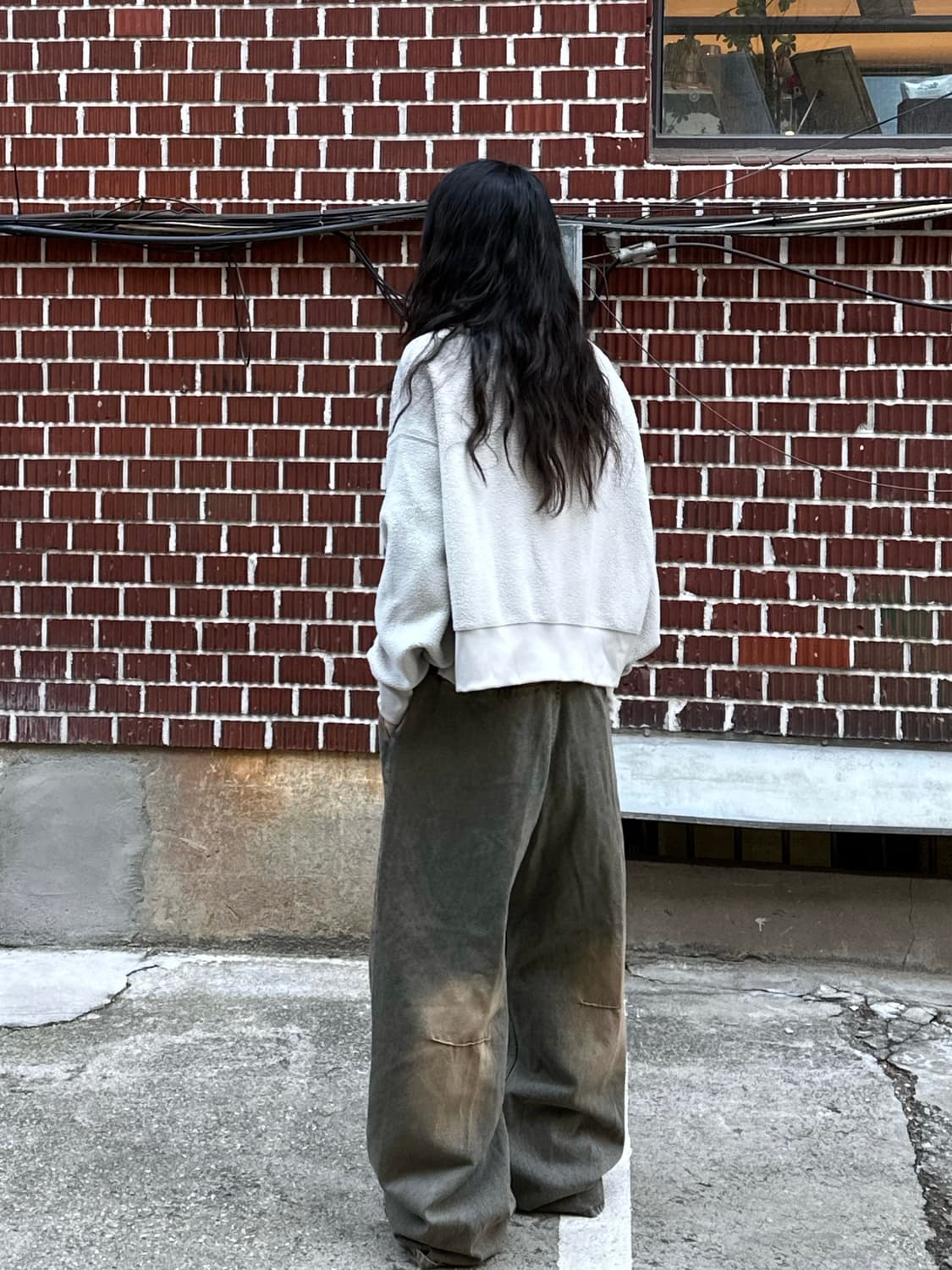 쉐르파 자켓 나이키 뽀글이 맨투맨 어반드레스 와이드 팬츠 상품이미지7