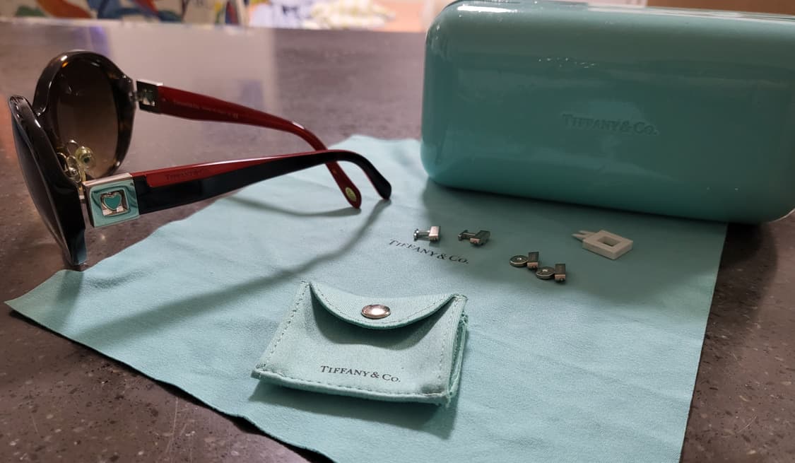 (정품)티파니 선글라스 스페셜 에디션 풀세트+다리 교체용 실버2종 세트 상품이미지10