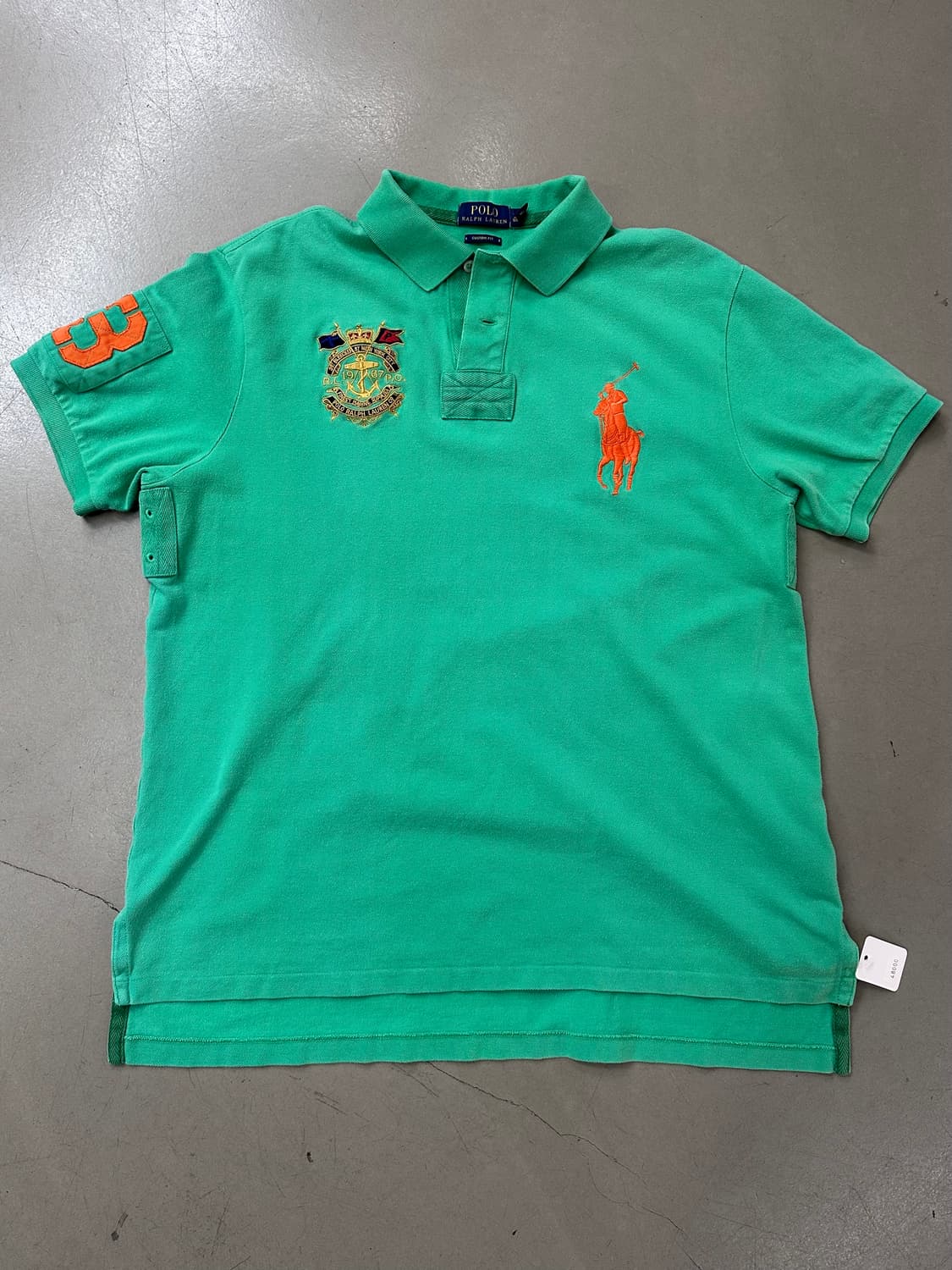 🔥Polo Ralph Lauren 빅포니 자수 PK 카라티 그린🔥 상품이미지3
