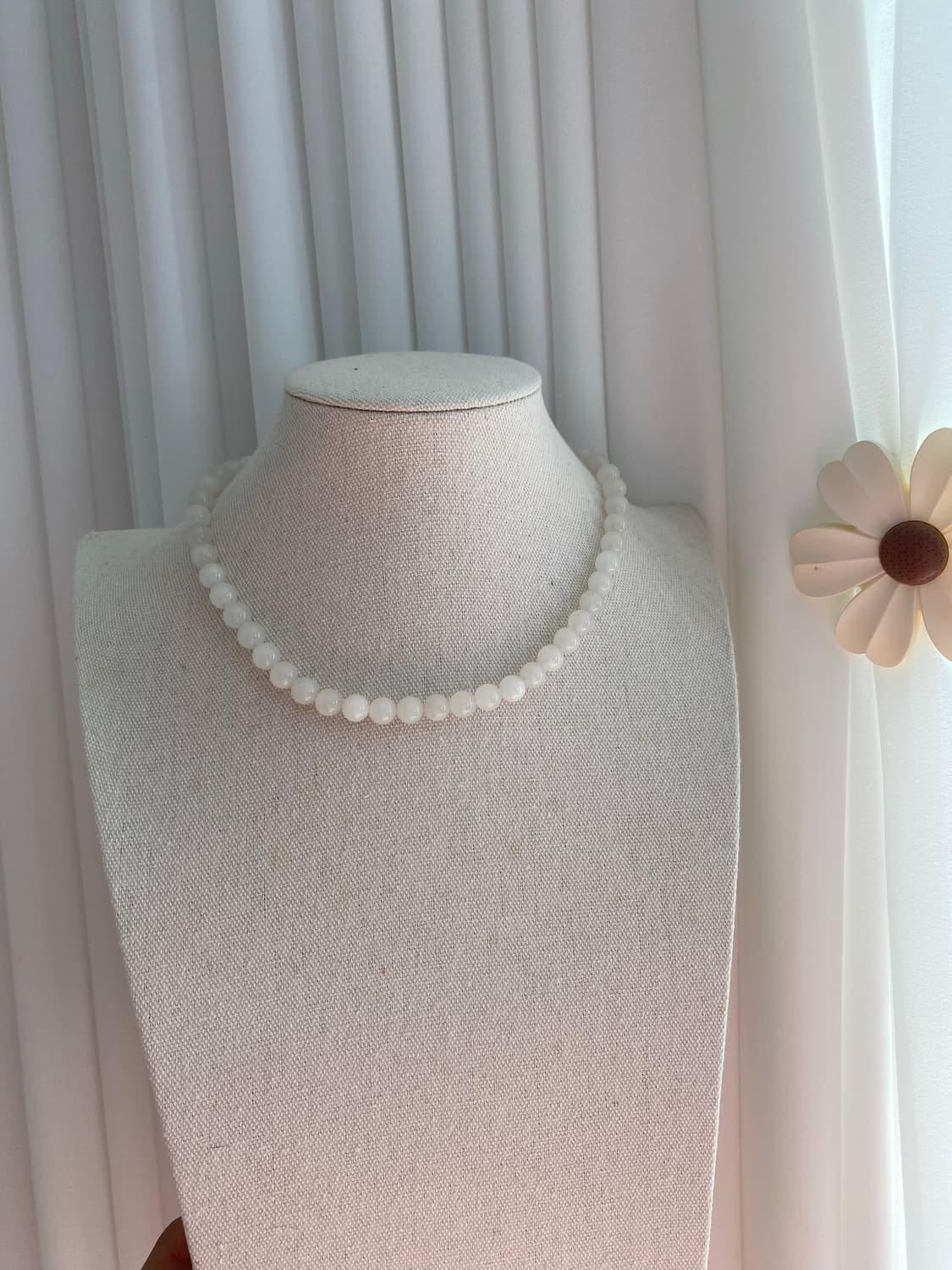 밀크 스톤 목걸이 y2k 상품이미지5