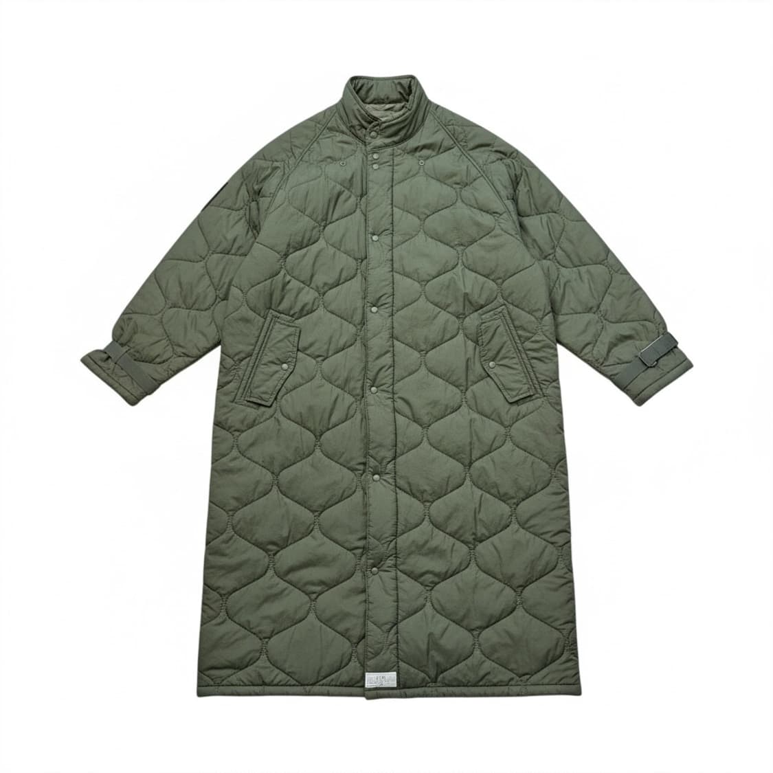 YSTD 오버사이즈 퀄팅 롱 자켈 상품이미지2